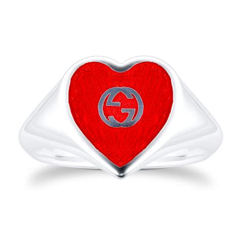 gucci lovelihht ring|gucci love ring heart.